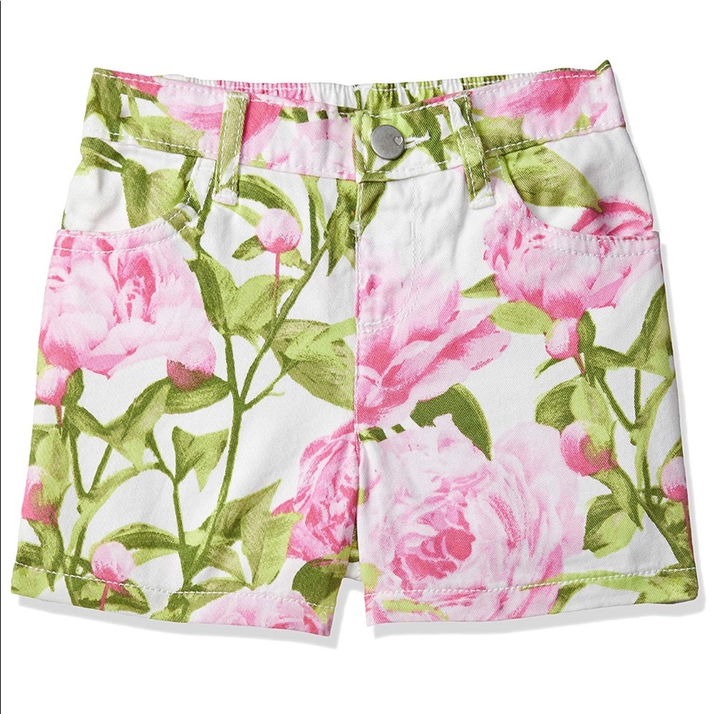 Girl’s CHILDREN’S PLACE floral cotton shorts